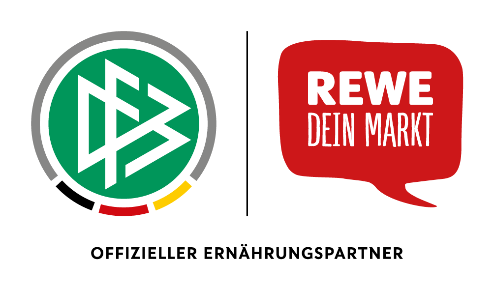 Torhunger Logo Erna hrungspartnerschaft REWE DFB horizontal